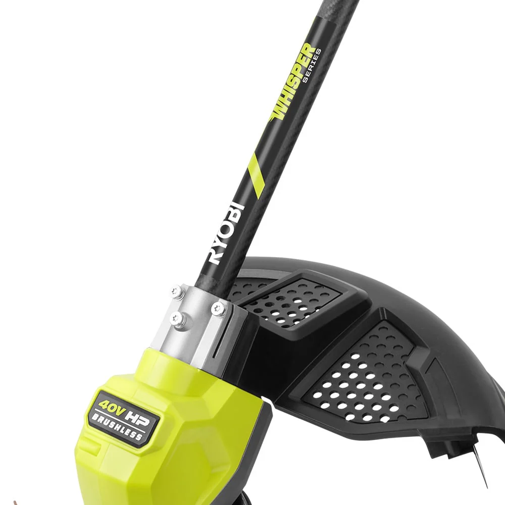 40V HP Brushless WHISPER Series 17" Carbon Fiber Shaft String Trimmer Kit - Image 3