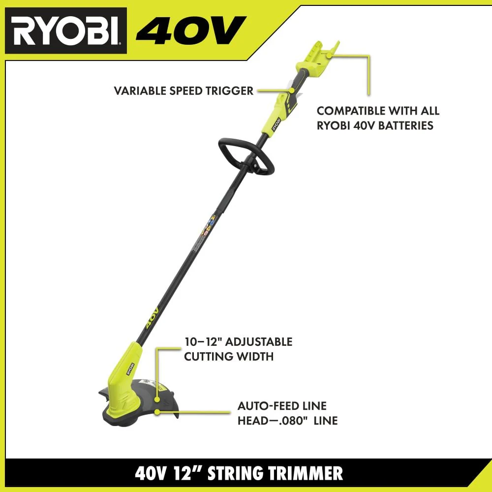 40V 12" String Trimmer Kit - Image 2