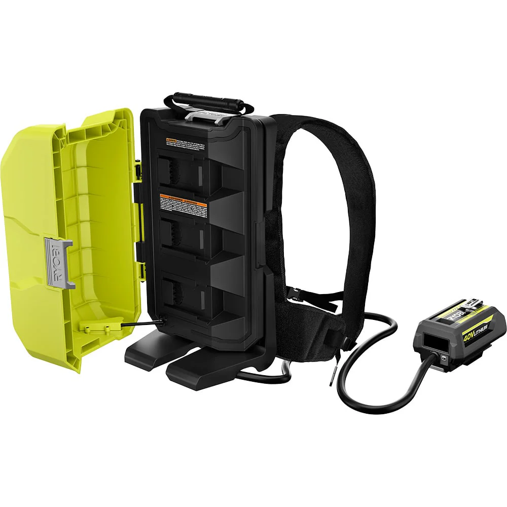40V HP Brushless WHISPER Series Blower and Backpack Battery Kit - Image 2