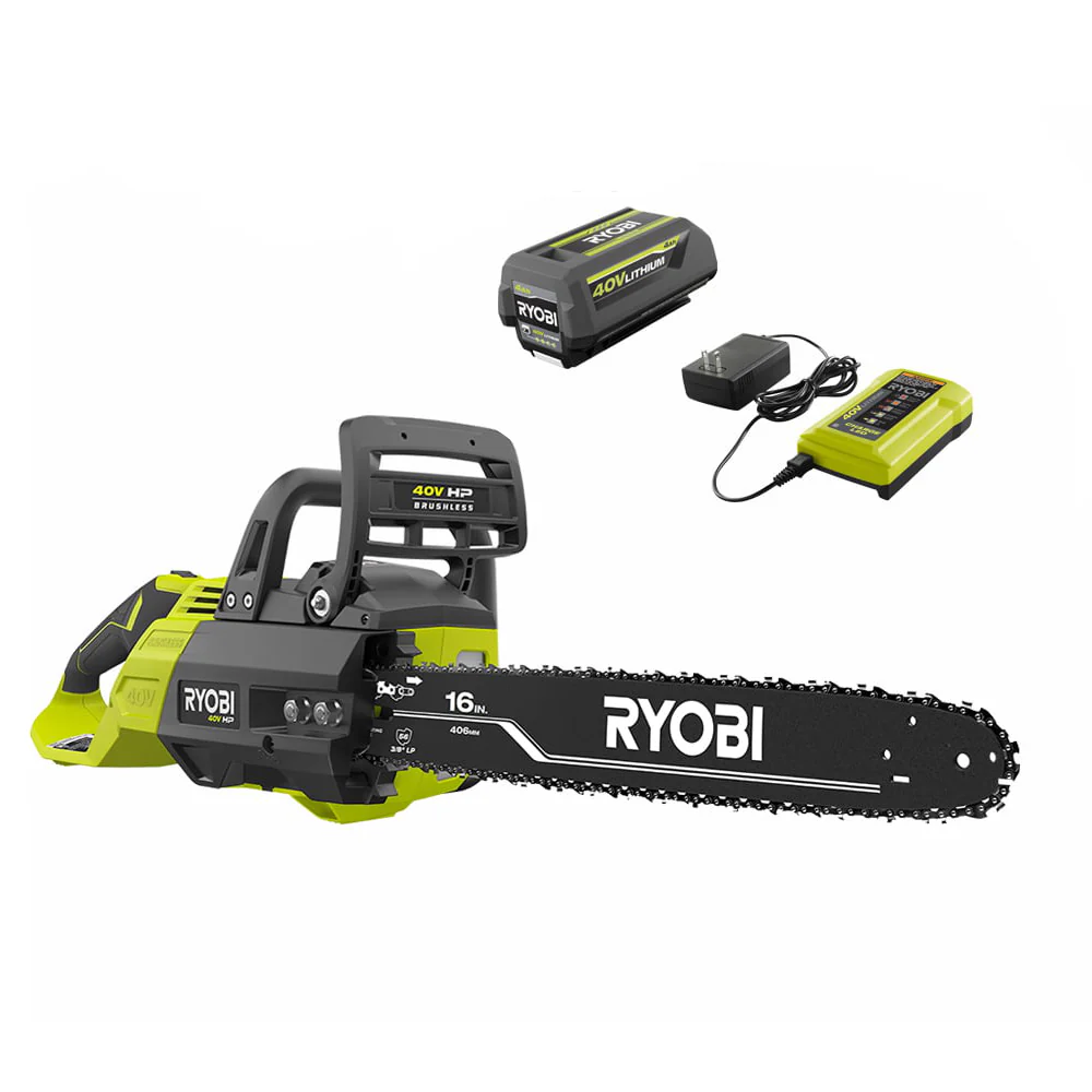 40V HP Brushless 16" Chainsaw Kit