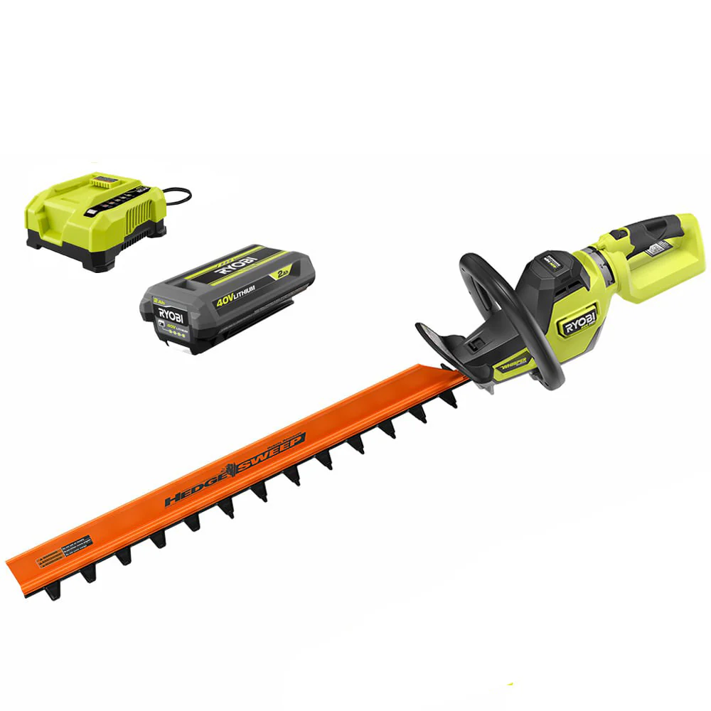 40V HP Brushless WHISPER Series 26" Hedge Trimmer Kit
