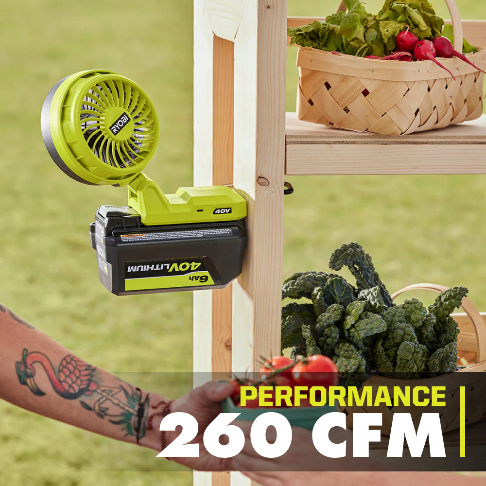 40V Battery Topper Fan - Image 5