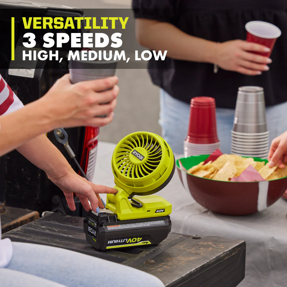 40V Battery Topper Fan - Image 6