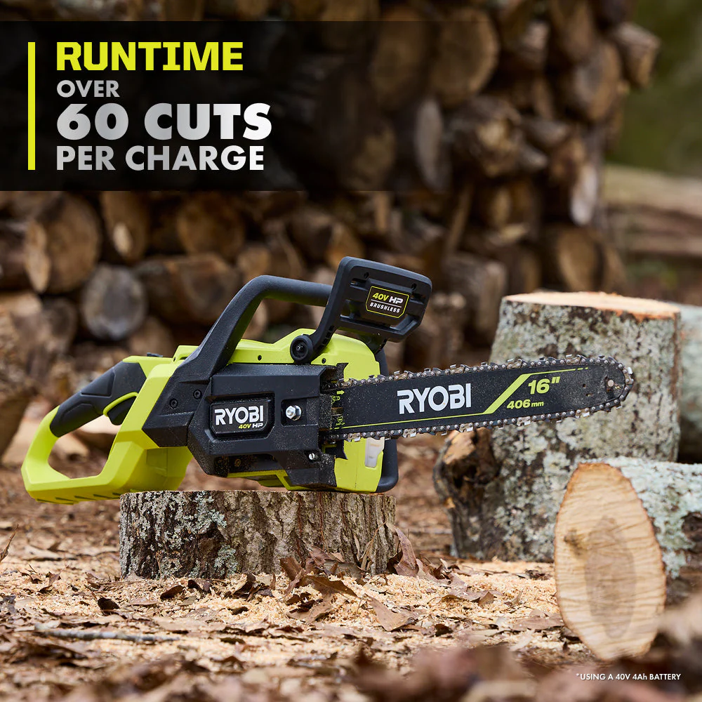 40V HP Brushless 16" Chainsaw - Image 4