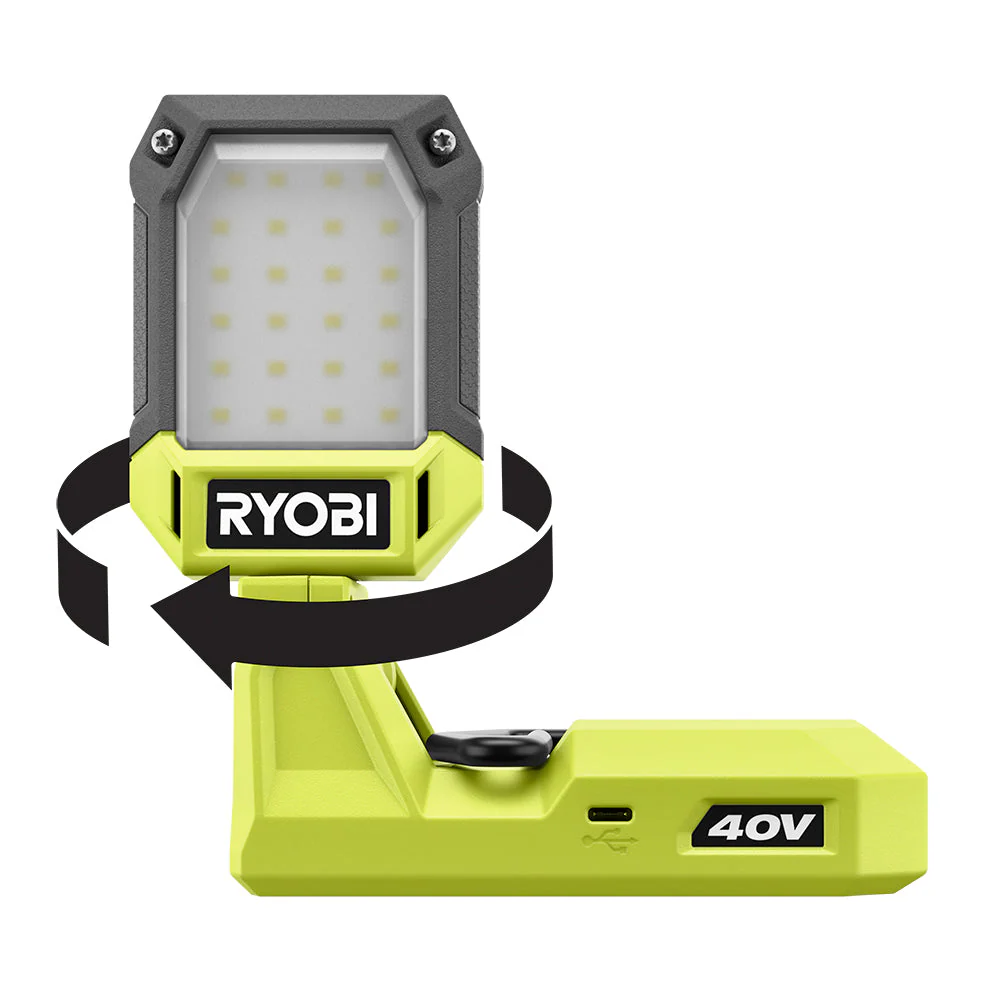 40V Battery Topper LED Work Light - Image 10