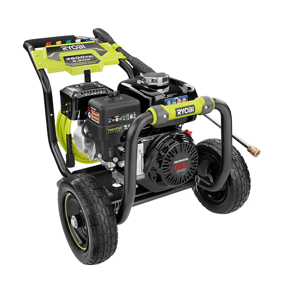3600 PSI Honda GX200 Gas Pressure Washer - Image 2