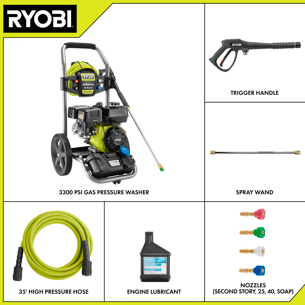 3300 PSI Gas Pressure Washer - Image 3