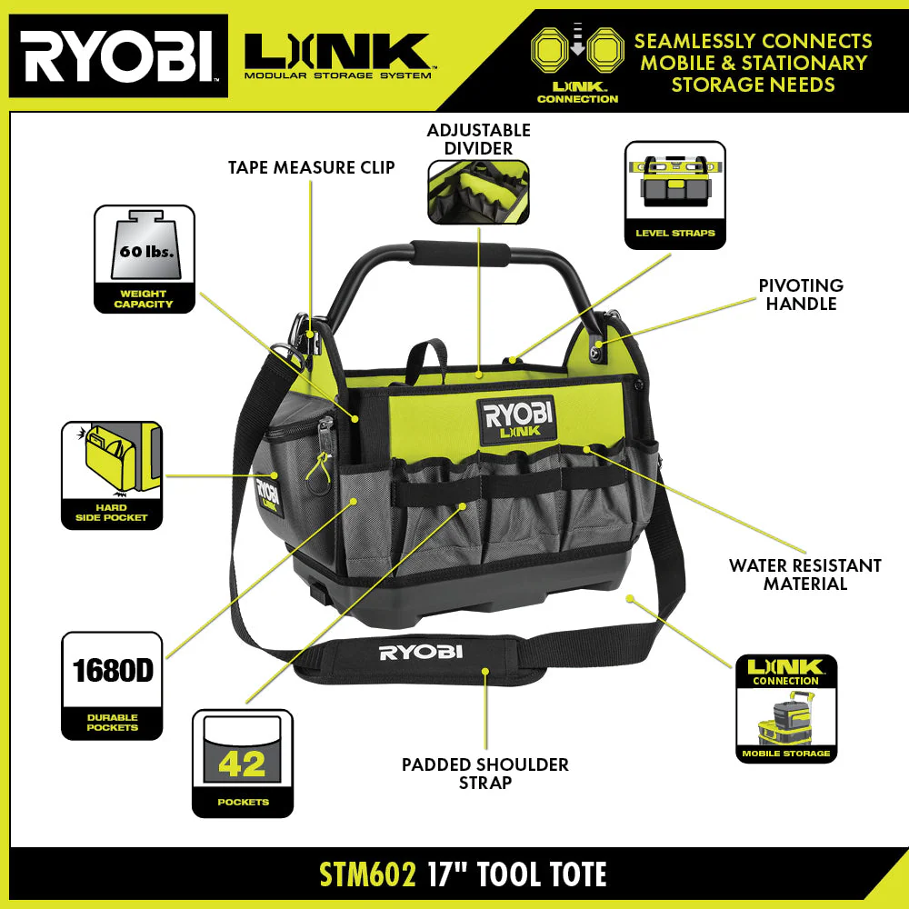 LINK 17" Tool Tote - Image 7