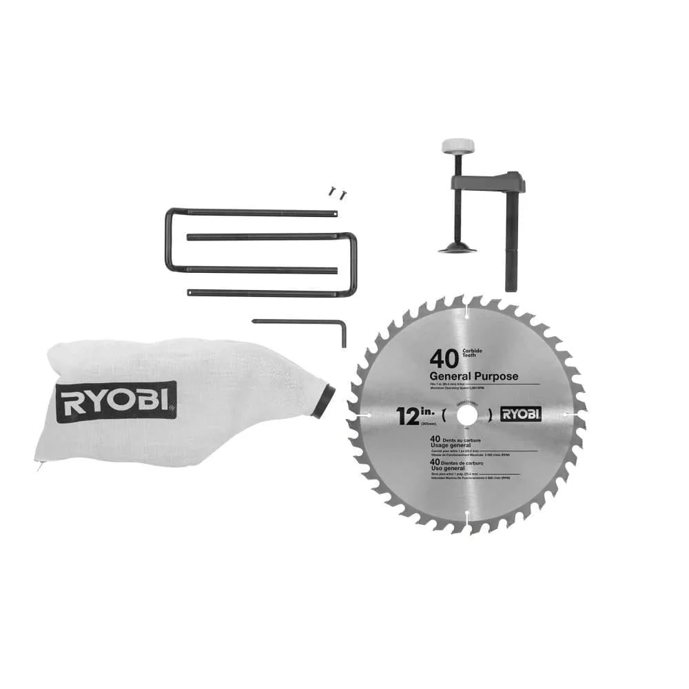 12" Compound Sliding Miter Saw with LED - Image 2