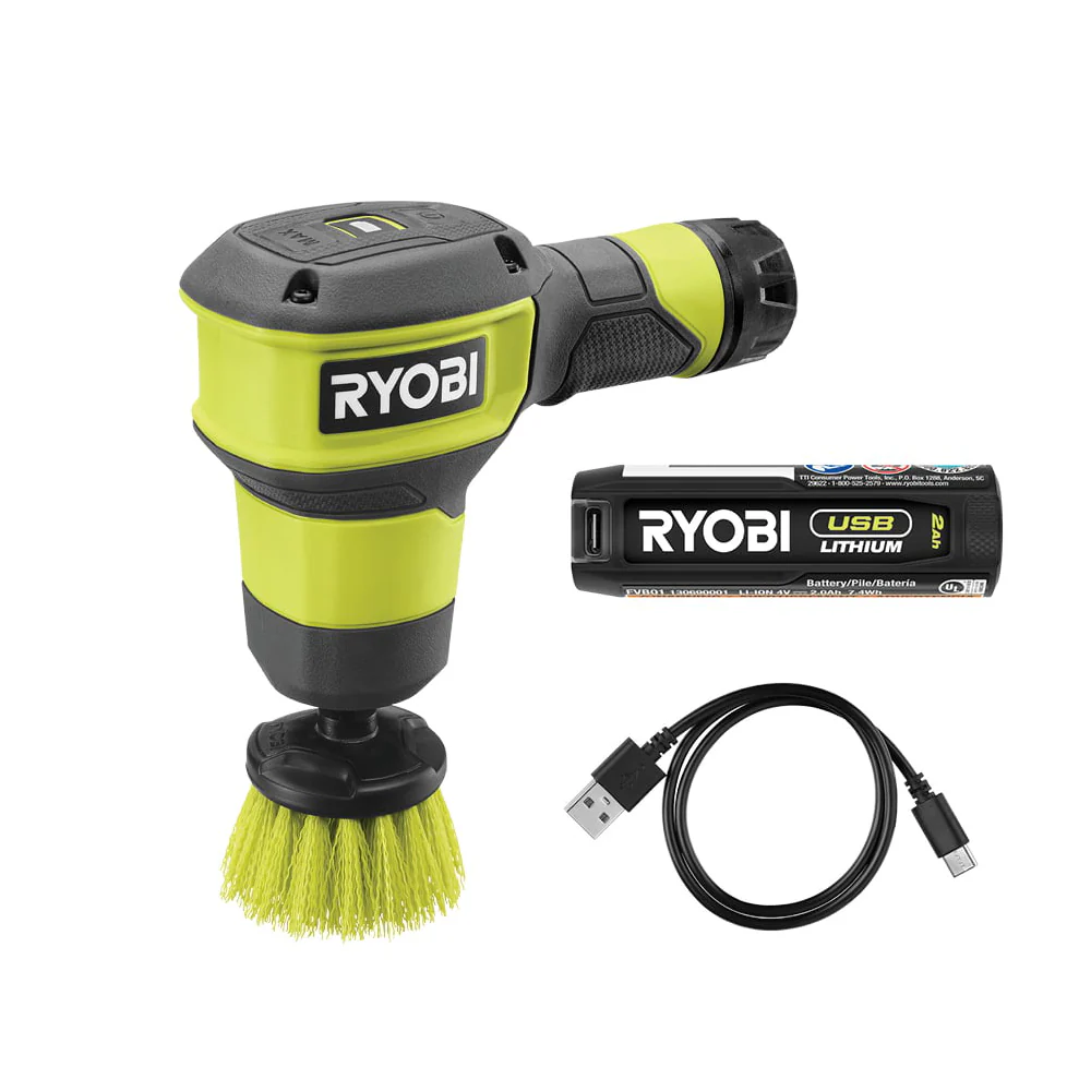 USB Lithium Power Scrubber Kit