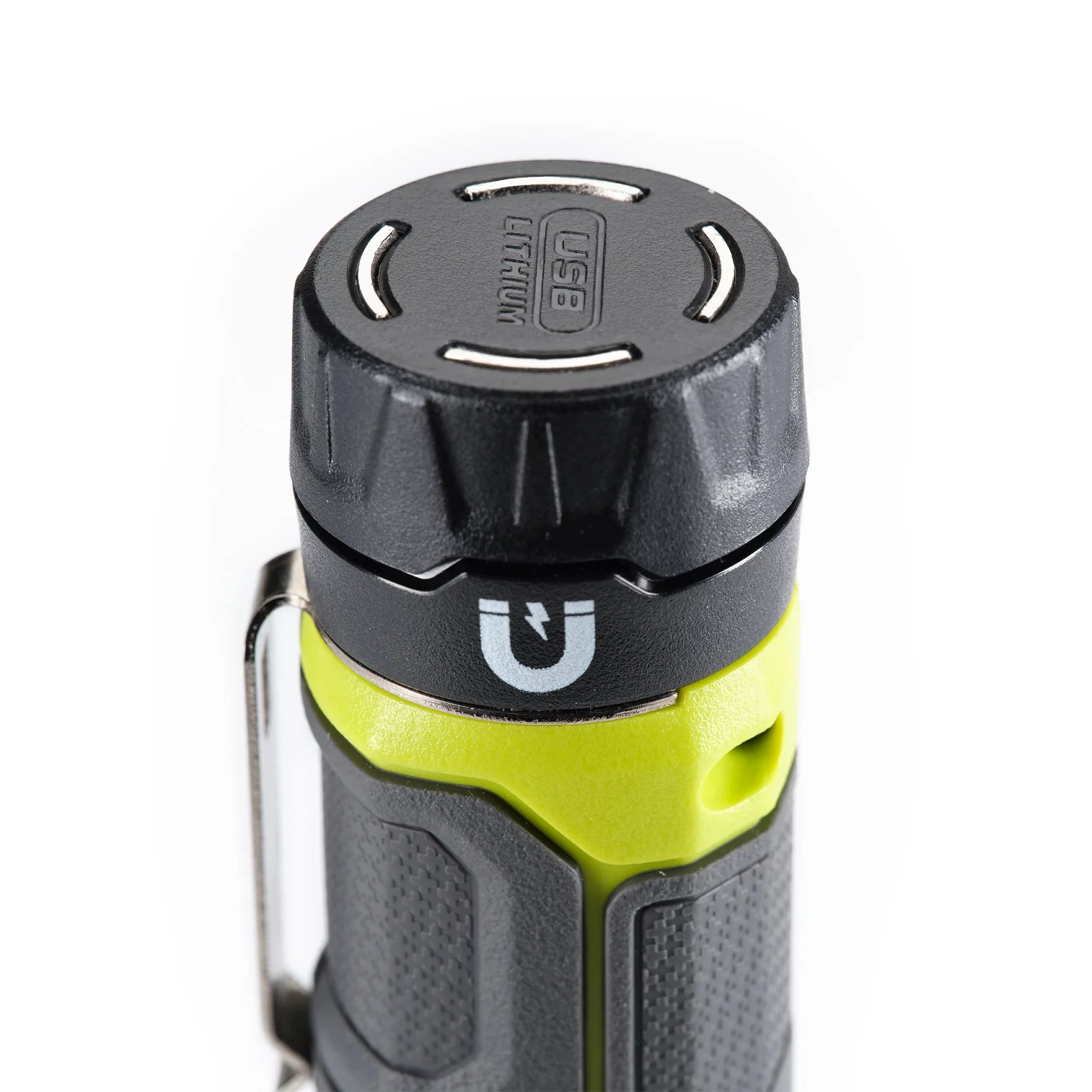 USB Lithium LED Pivoting LASER Flashlight Kit - Image 4