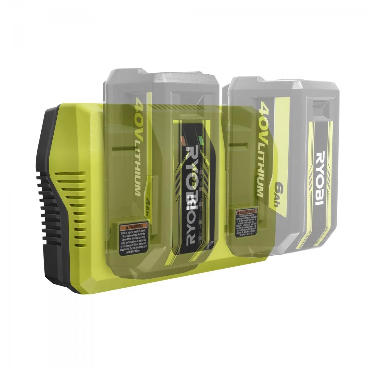 40V Dual-Port Rapid Charger - Image 2