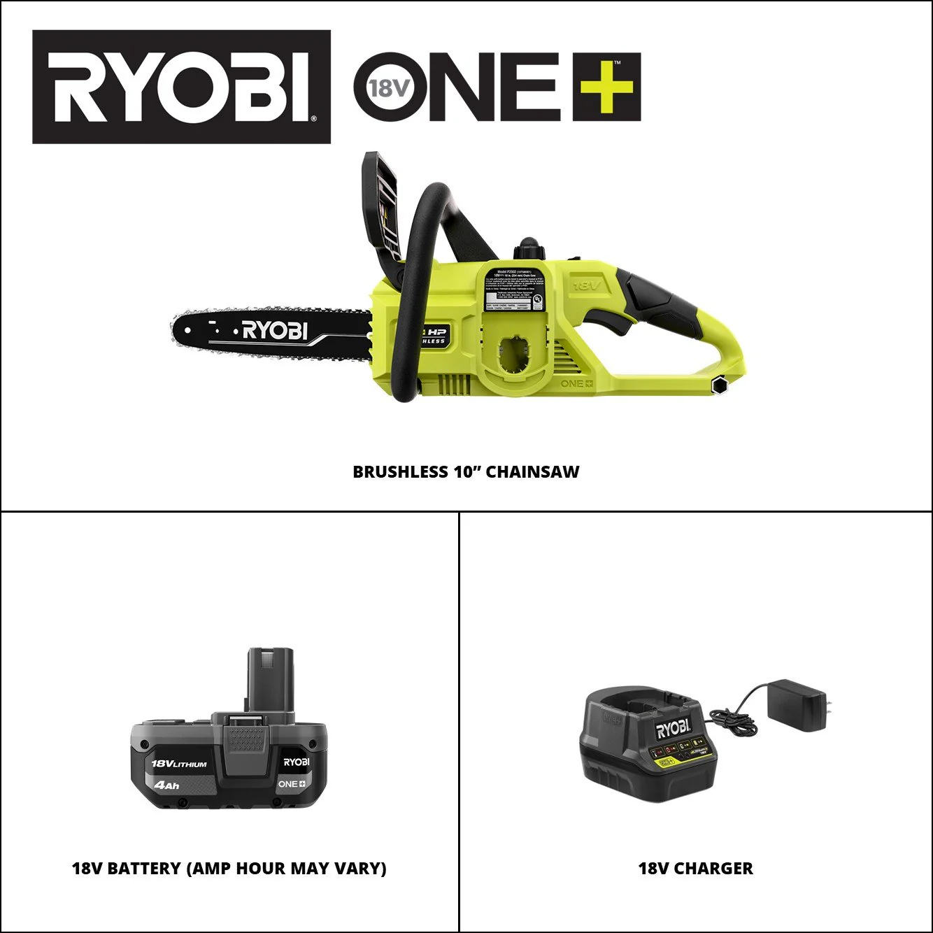 18V ONE+ HP Brushless 10" Chain Saw Kit - Image 5