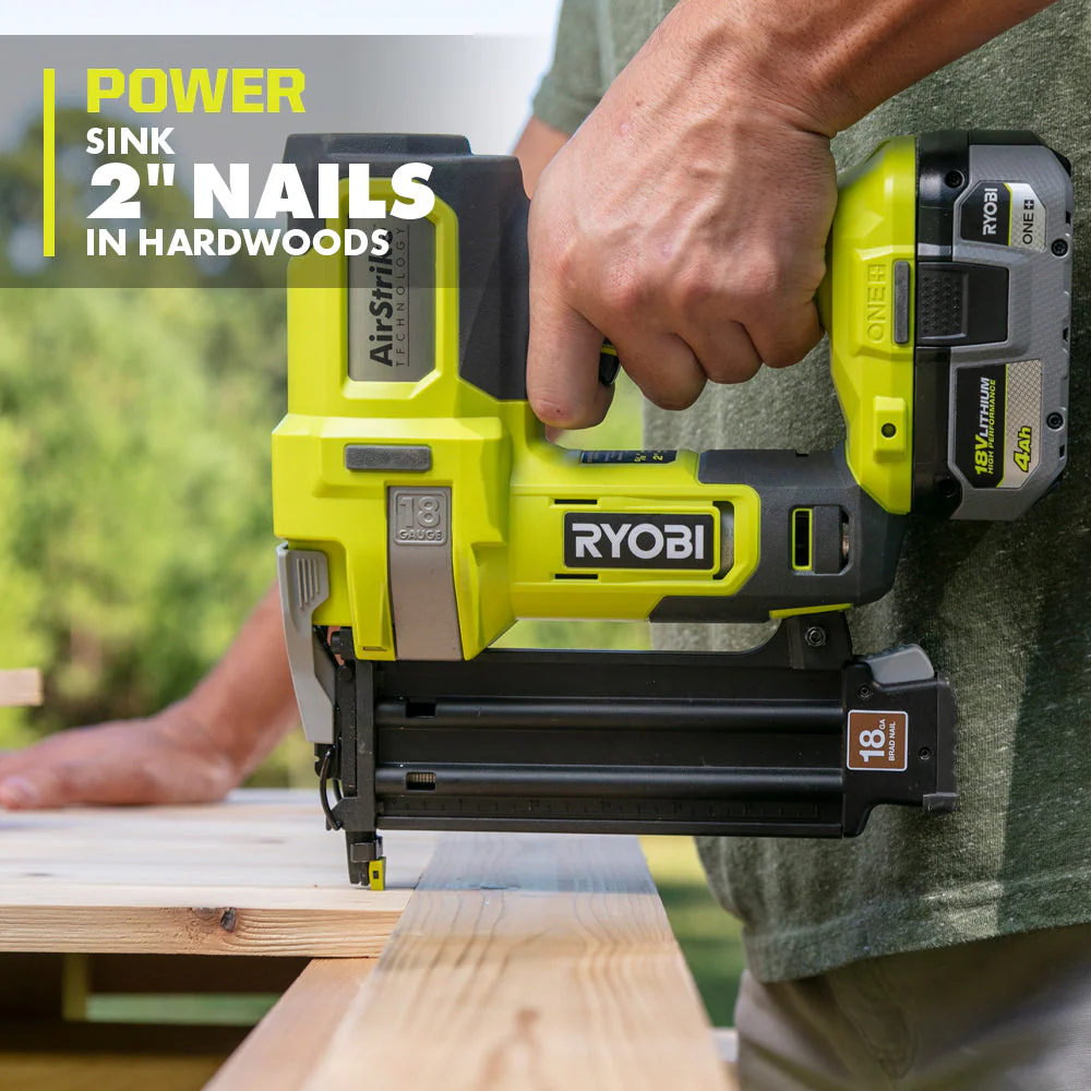 18V ONE+ AirStrike 18GA Brad Nailer - Image 3