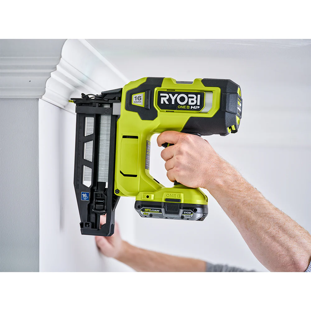 18V ONE+ HP Brushless AirStrike 16GA Straight Finish Nailer - Image 5