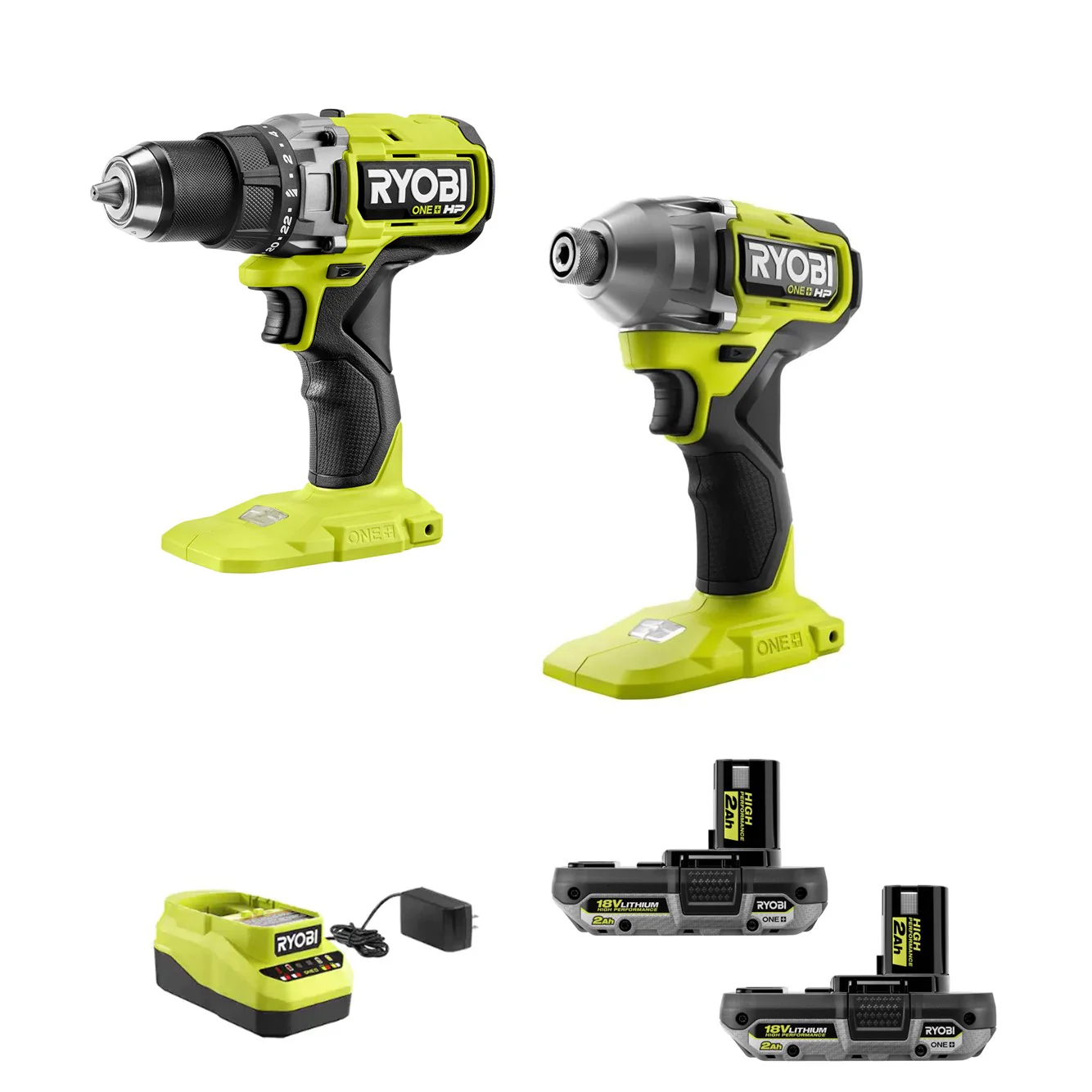 18V ONE+ HP Brushless 2-Tool Combo Kit