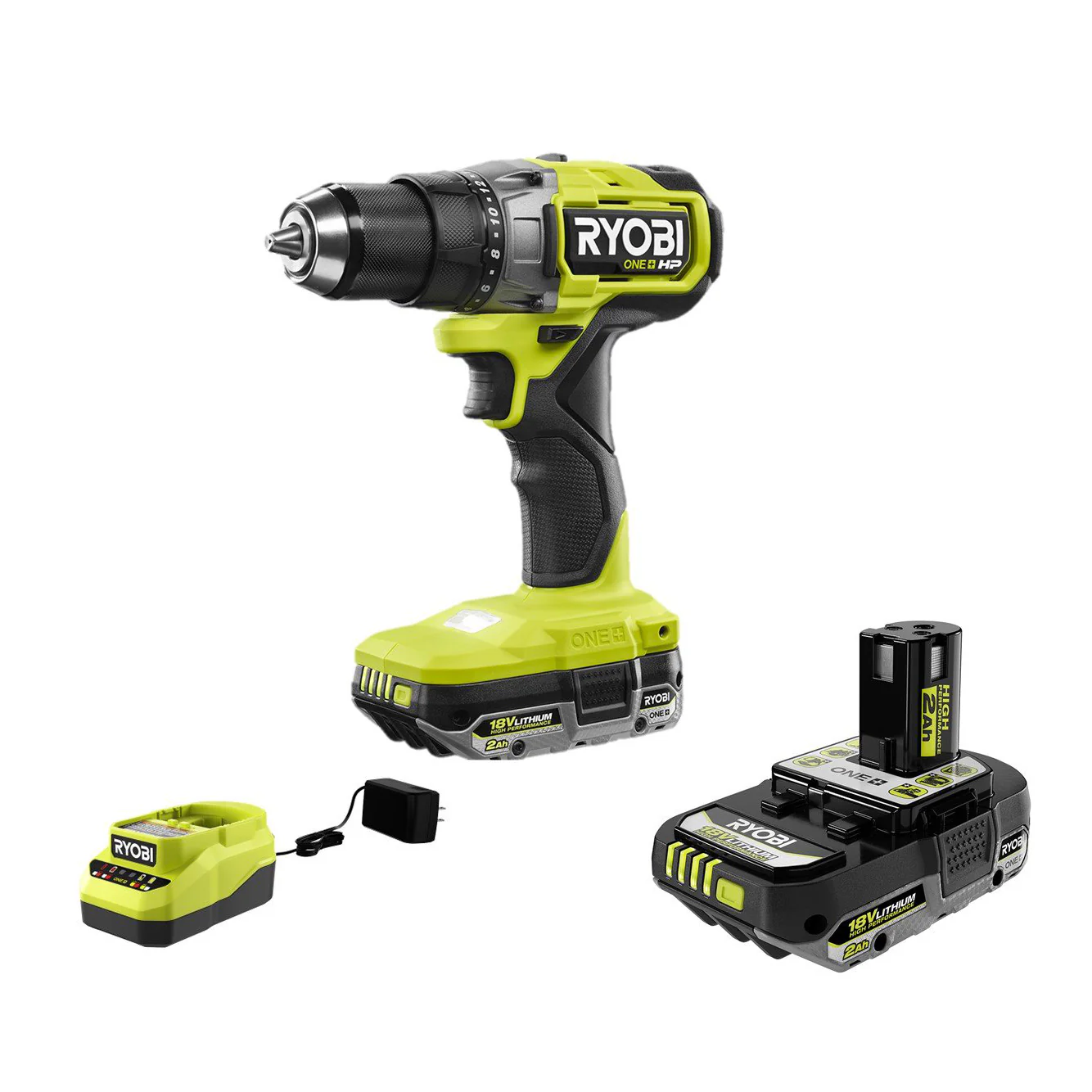 18V ONE+ HP Brushless 1/2" Drill/Driver Kit