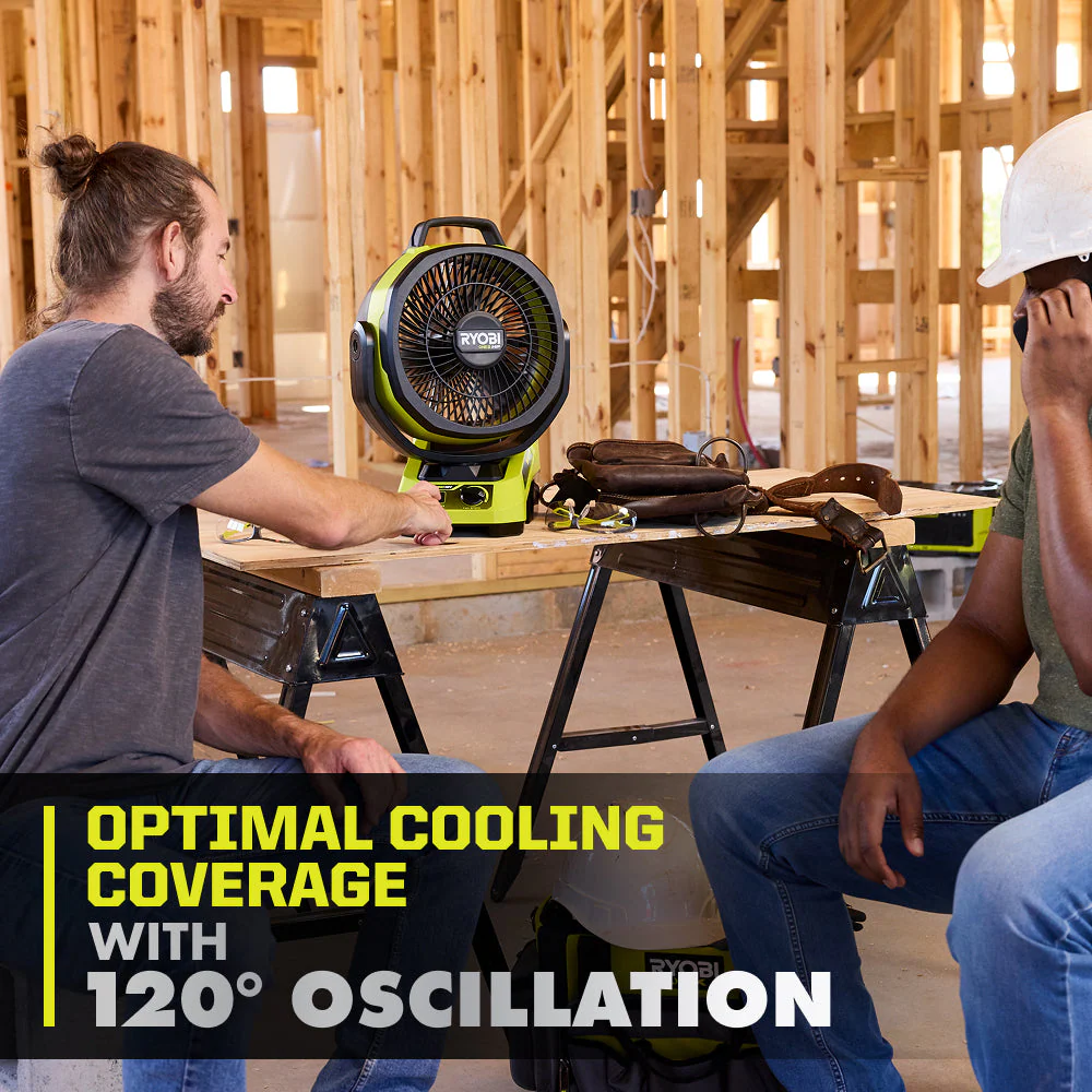 18V ONE+ Hybrid 9" Oscillating Fan - Image 2