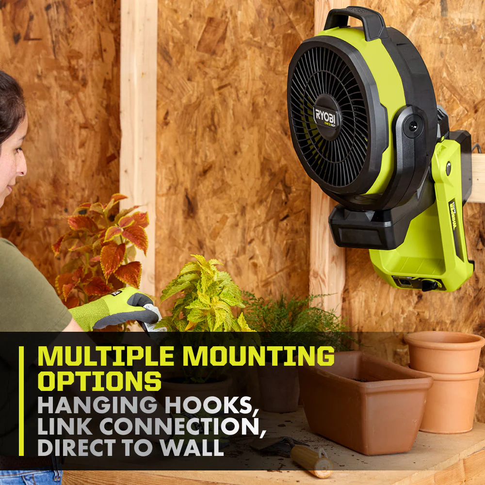 18V ONE+ Hybrid 9" Oscillating Fan - Image 5
