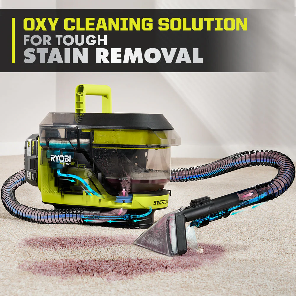 18V ONE+ HP Brushless SWIFTClean Mid-Size Spot Cleaner Kit - Image 6