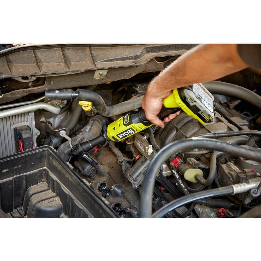 18V ONE+ HP Brushless 3/8" Extended Reach Ratchet - Image 3