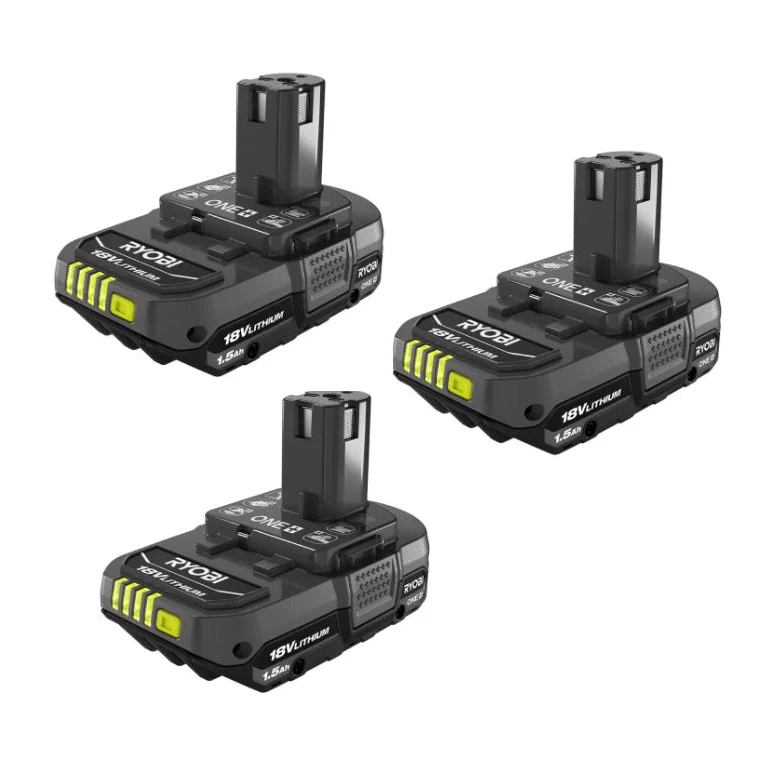 18V ONE+ 1.5Ah Compact Battery (3-Pack)