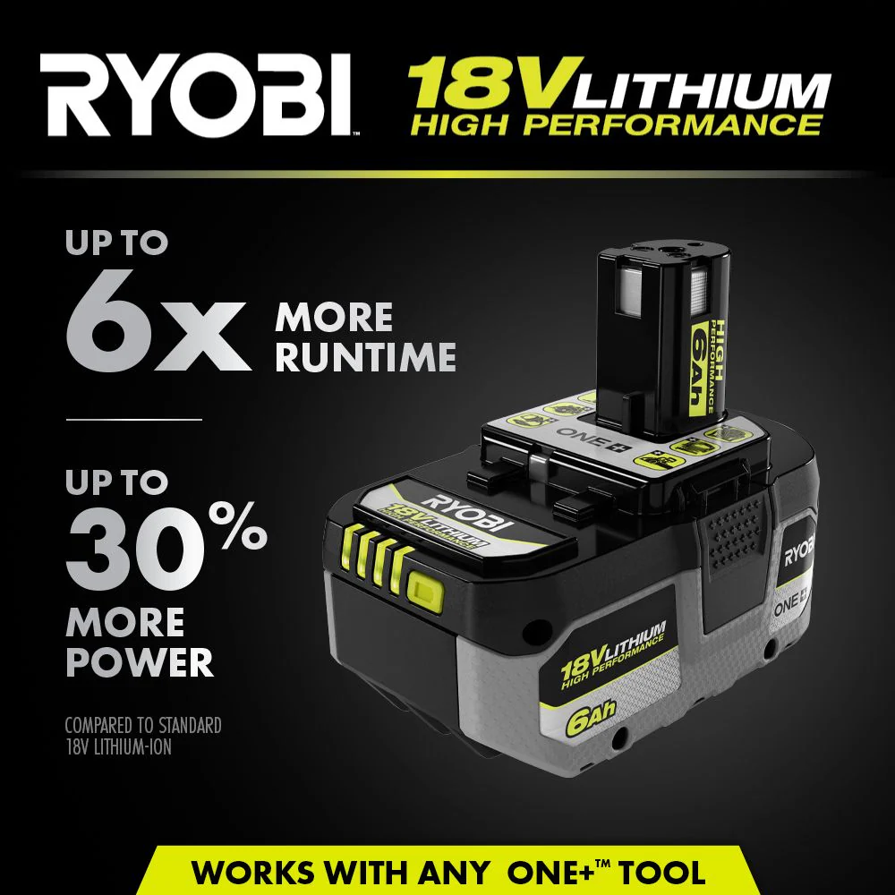 18V ONE+ 6Ah HIGH PERFORMANCE Battery - Image 3