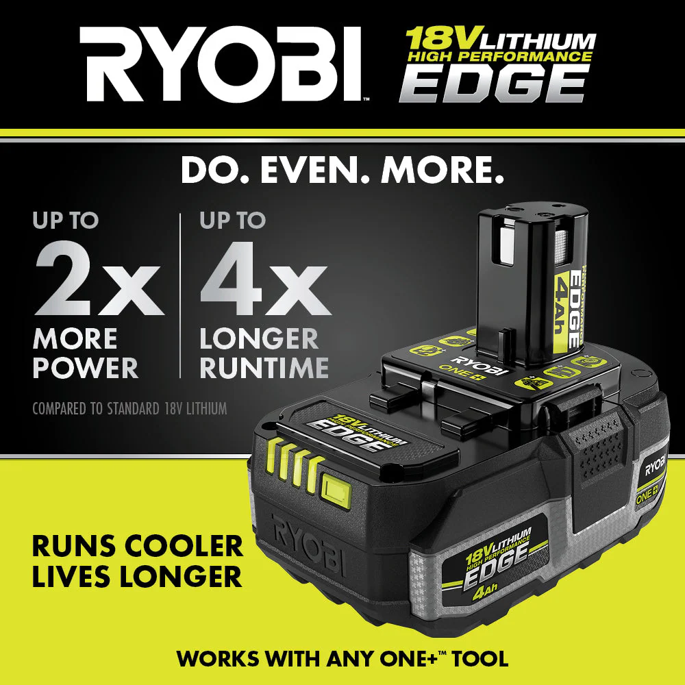 18V ONE+ 4AH Lithium High Performance EDGE Battery - Image 2