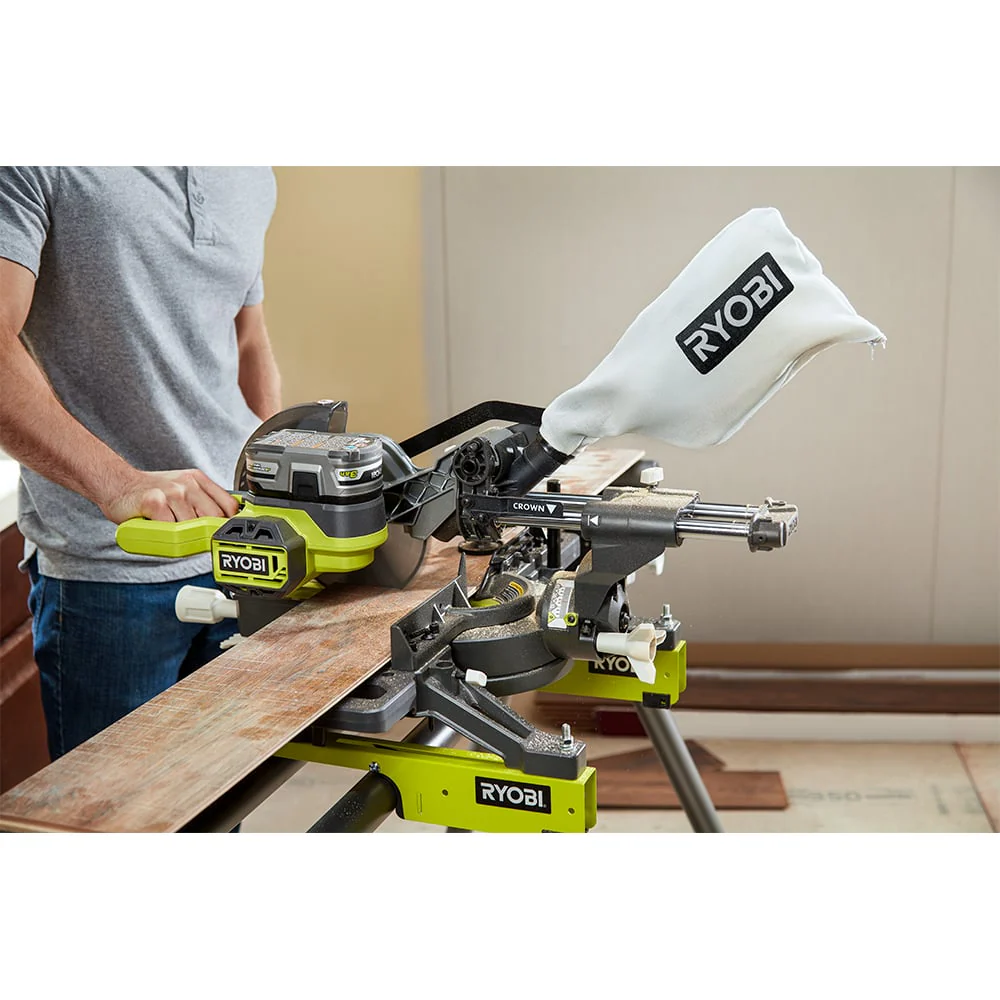 18V ONE+ 7-1/4" Sliding Compound Miter Saw - Image 8