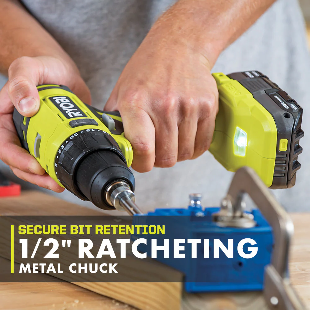 18V ONE+ 1/2" Drill/Driver Kit - Image 4
