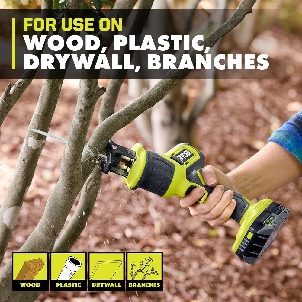 18V ONE+ One-Handed Reciprocating Saw - Image 4