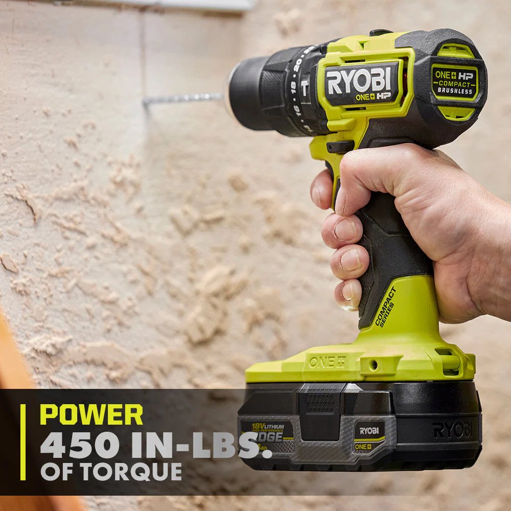 18V ONE+ HP Compact Brushless 1/2" Hammer Drill Kit - Image 4