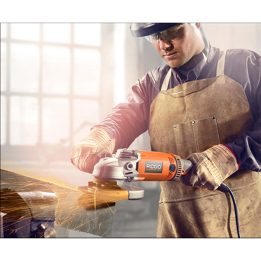 15 Amp 7" Twist Handle Angle Grinder - Image 2