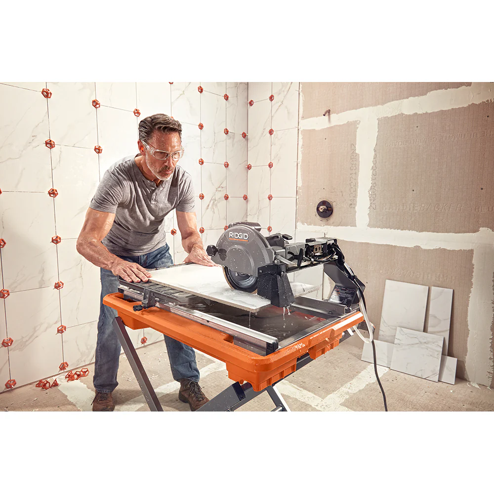 7" Wet Tile Saw with Stand - Image 6