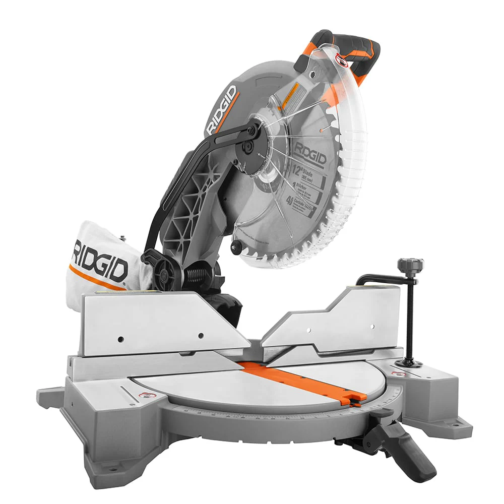 15 Amp 12" Dual Bevel Miter Saw with LED