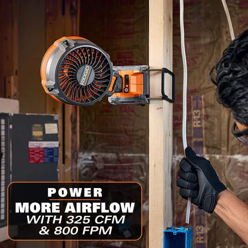 18V SubCompact Brushless Magnetic Clamp Fan - Image 4