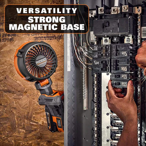 18V SubCompact Brushless Magnetic Clamp Fan - Image 6