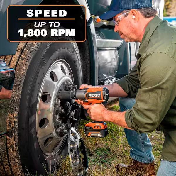 18V Brushless 4-Mode 1/2" High Torque Impact Wrench - Image 5