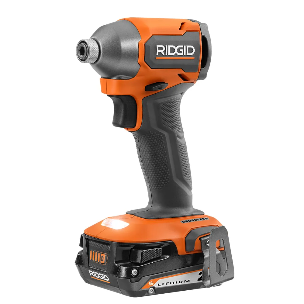 18V SubCompact Brushless 4-Mode 1/4" Impact Driver Kit