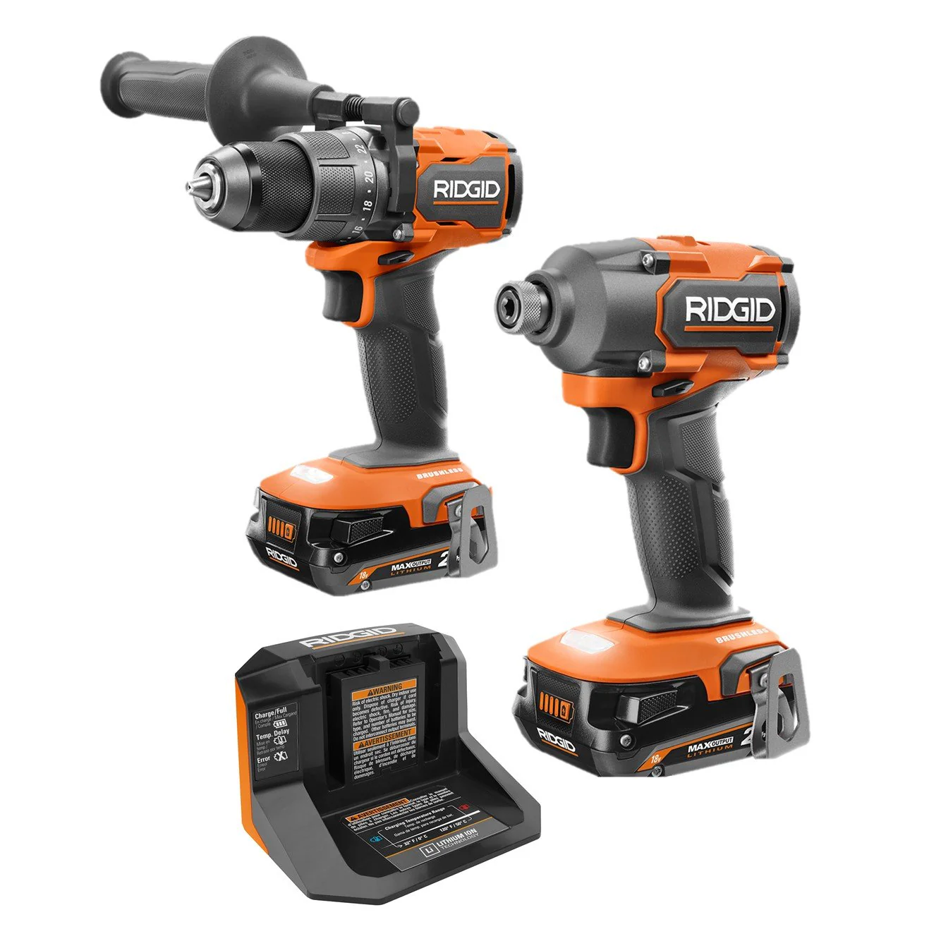 18V Brushless 2-Tool Combo Kit