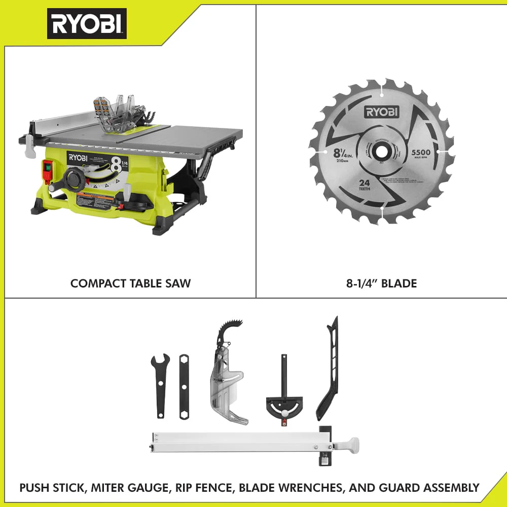 8-1/4" Compact Table Saw - Image 2