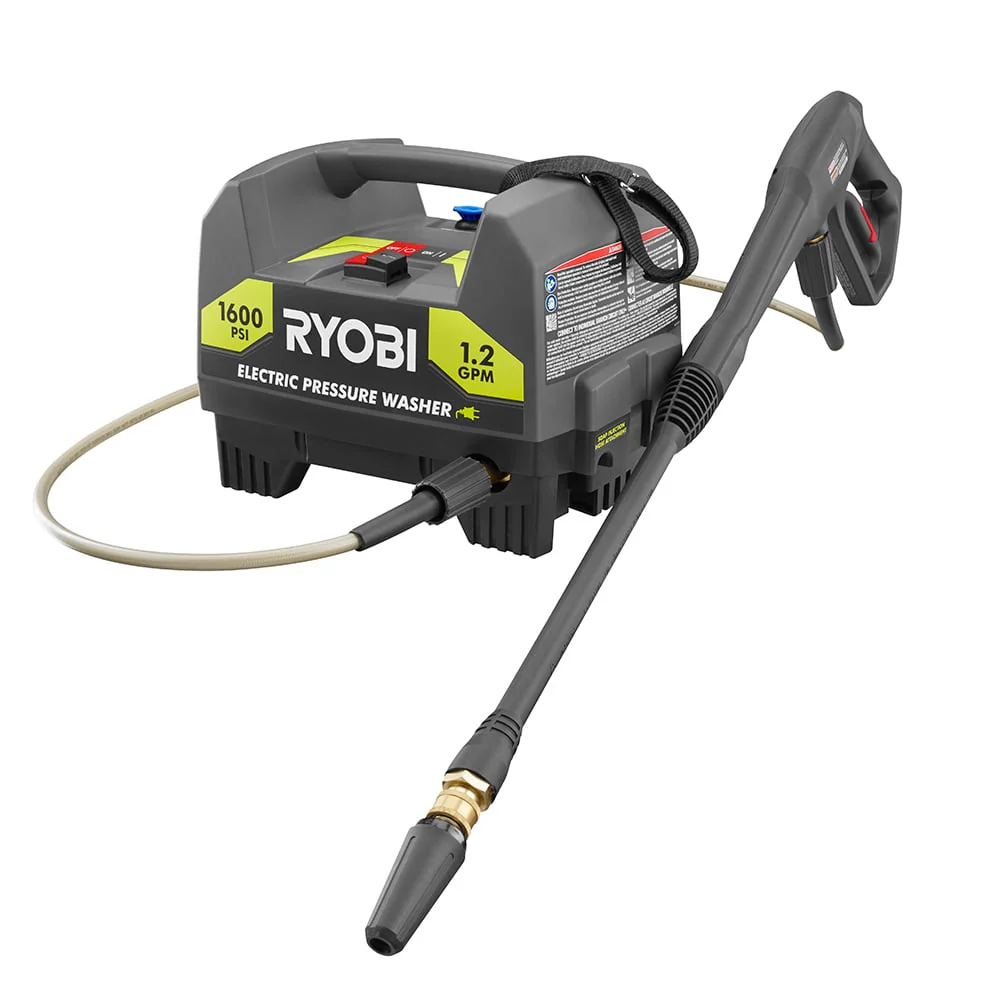 1600 PSI 1.2 GPM Electric Pressure Washer