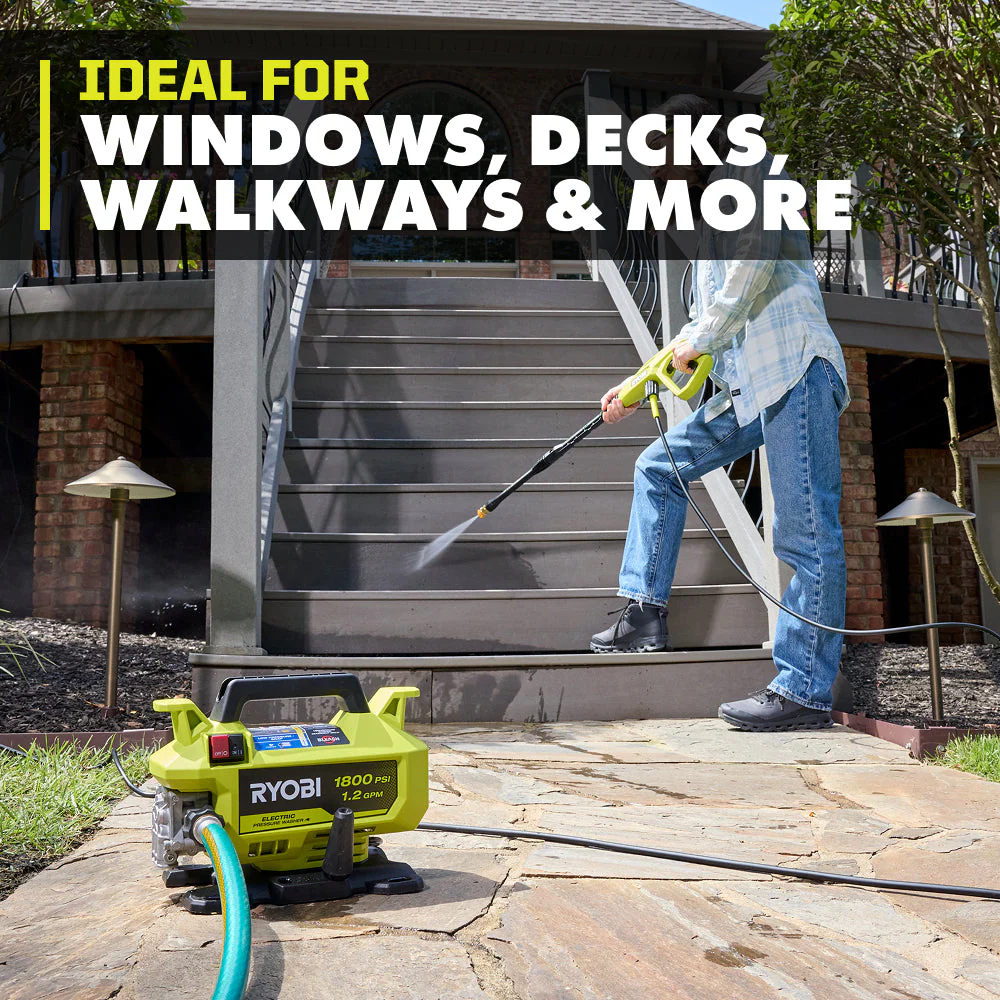 1800 PSI Electric Pressure Washer - Image 3