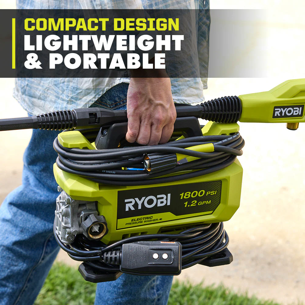 1800 PSI Electric Pressure Washer - Image 4