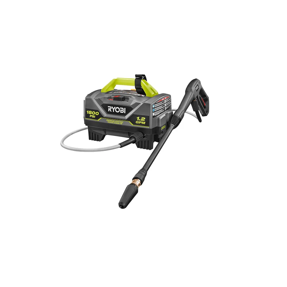 1800 PSI 1.2 GPM Cold Water Electric Pressure Washer