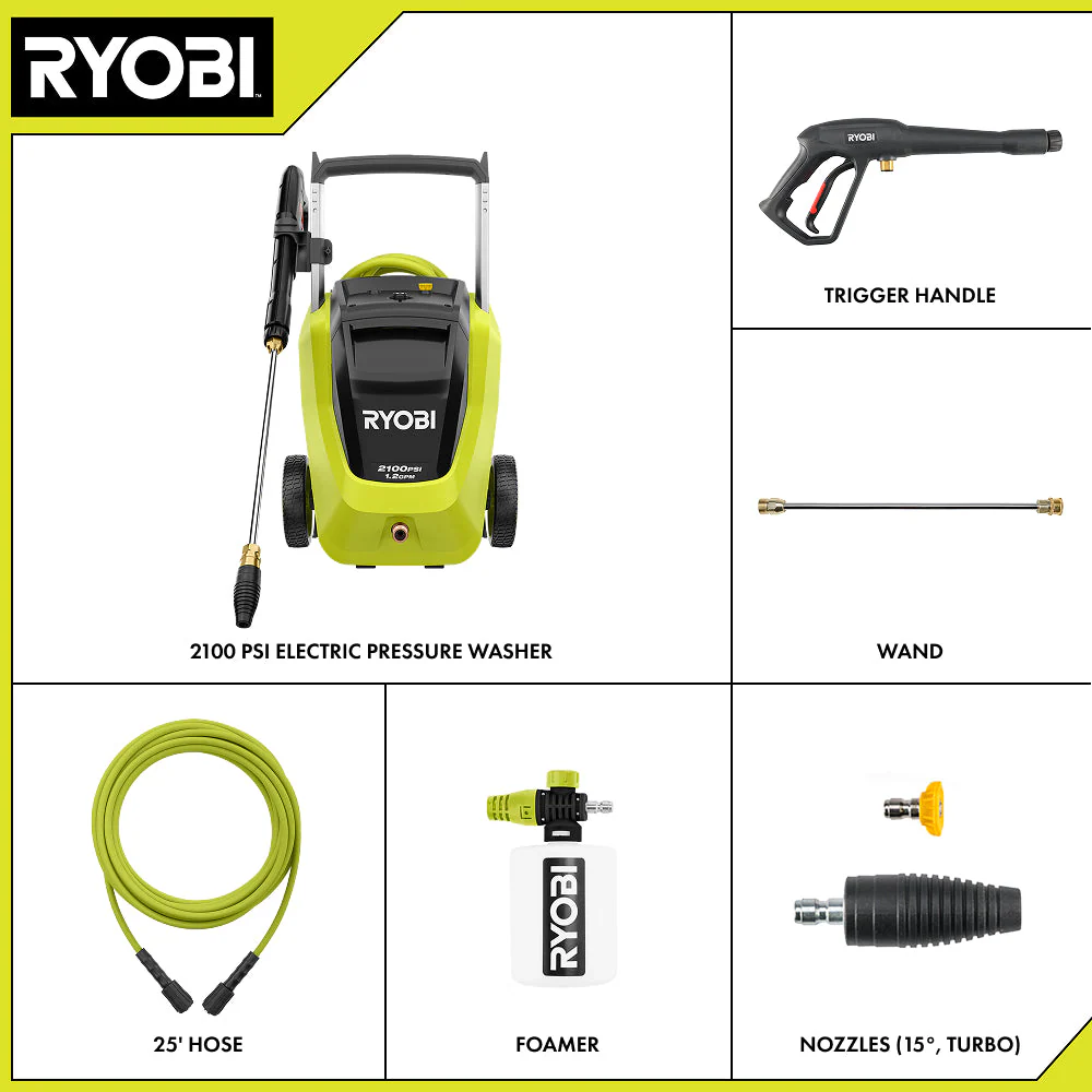 2100 PSI Electric Pressure Washer - Image 10