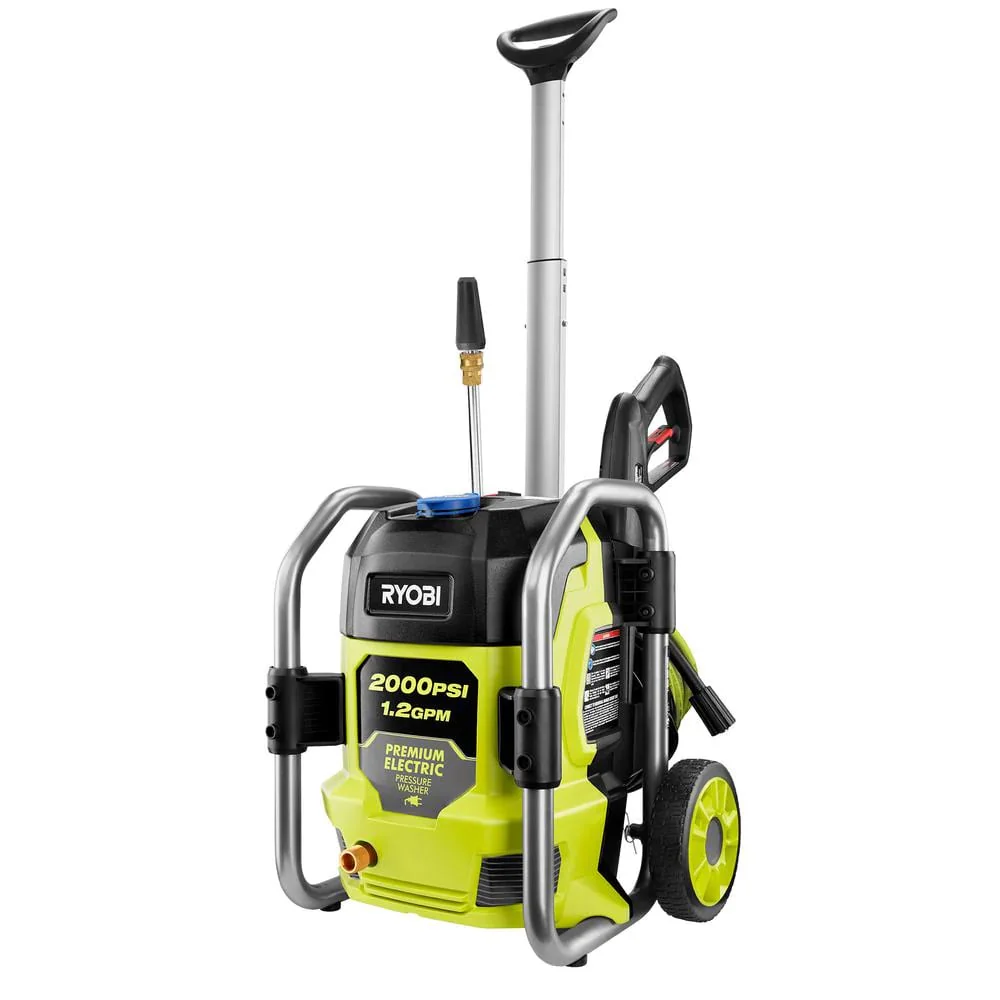 2000 PSI 1.2 GPM Cold Water Electric Pressure Washer - Image 3