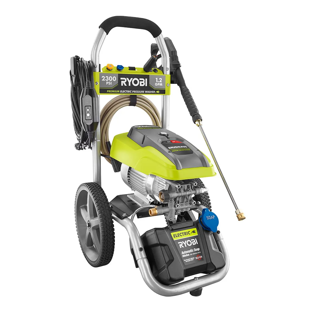 2300 PSI 1.2 GPM High Performance Electric Pressure Washer - Image 2