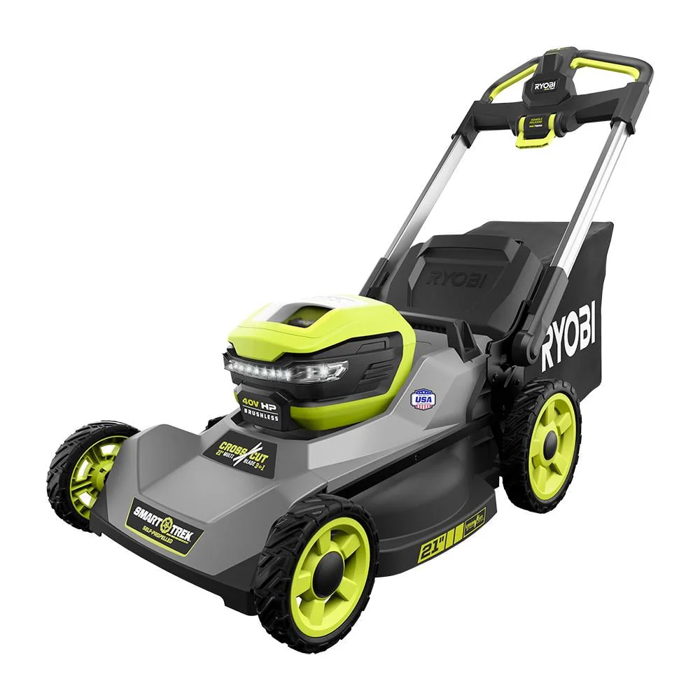 40V HP Brushless 21" CROSS CUT Self-Propelled Mower Kit