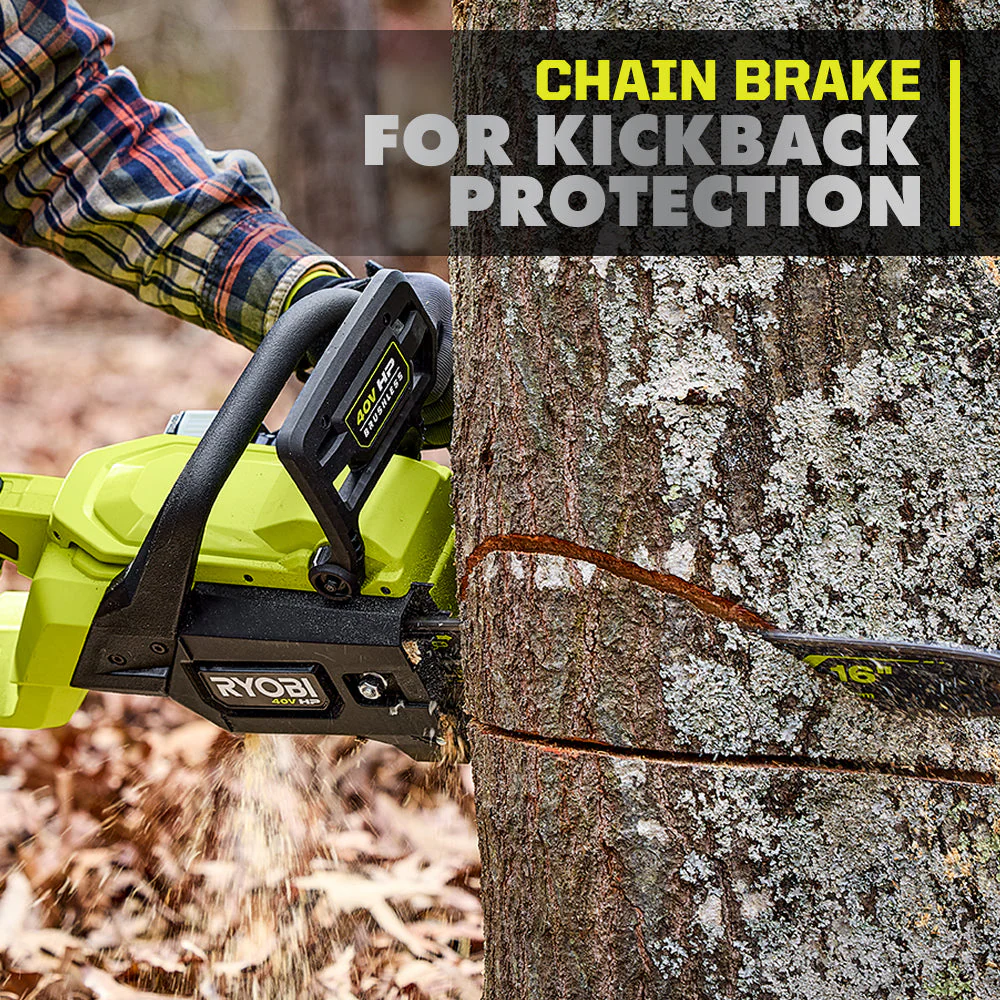 40V HP Brushless 16" Chainsaw Kit - Image 7